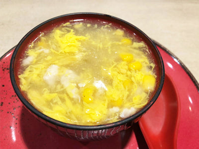 ZUPPA DI MAIS CON POLLO